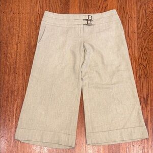 Walter Green Capri Culottes • Buckle Waist • Small